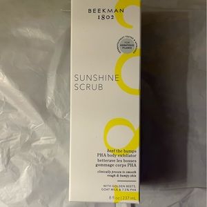 Beekman 1802 Sunshine Scrub brand new